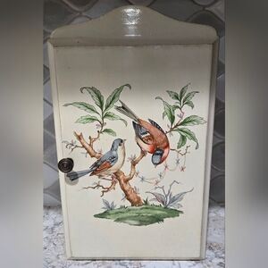 Vintage Bird Key Holder